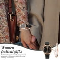 thumbnail image 2 of Myenne Watches and Bracelet Set, Star Moon Design Wrist Watch with Calendar Elegant Watches and Bracelet Ladies Watch for Gifts, 2 of 11