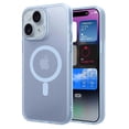 thumbnail image 1 of Funda TEKKU Matte para iPhone 15 Trans Azul compatible con MagSafe, 1 of 4