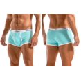 thumbnail image 4 of FhsagQ Underwear Mens Underwear Boxers Briefs Pack Xsmall Large Men's A Underwear Threaded Cotton Solid Color Comfortable Absorbing Summer Breathable Boxer Pants Light Blue M, 4 of 4