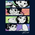 thumbnail image 2 of Men's Encanto Family Box Up Long Sleeve Shirt Navy Blue Large, 2 of 4