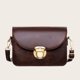 thumbnail image 4 of Bolso bandolera para mujer Bolso de hombro pequeño de moda de cuero (marrón oscuro) Tmvgtek Oficina Multiescena Multifunción, 4 of 9