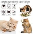 thumbnail image 4 of OEIKPFN Cat Chew Toys, 12PCS Chew Rope & Silvervine Sticks for Bored Indoor Adult Cats, Interactive Catnip Toys for Cats for Teeth Cleaning, 4 of 7