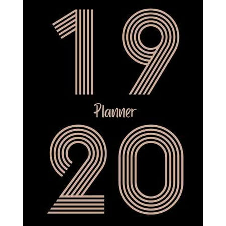 19 planner 20: Bold Numeric Large Daily Weekly Monthly Planner: July 2019 - June 2020 (Academic School Year, Student Planner)