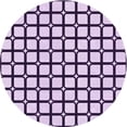 thumbnail image 1 of Ahgly Company Machine Washable Indoor Round Transitional Rebecca Purple Area Rugs, 5' Round, 1 of 1