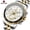 Golden white, variant on Mens Watches Analog Quartz Chronograph Stainless Steel Watches for Men 30M Waterproof Men's Wrist Watches with Calendar Luxury Business Work Casual Watch Elegant Gifts