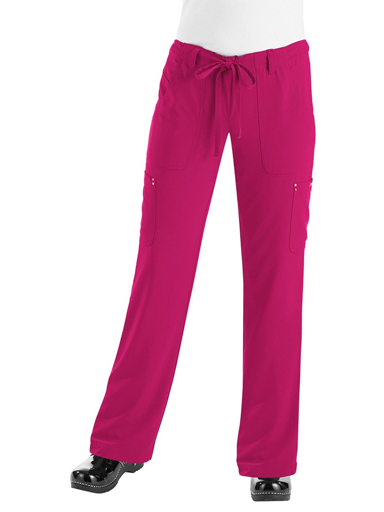koi Sapphire Women's Alicia Drawstring Elastic Waist Scrub Pant