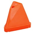 thumbnail image 3 of Conos de entrenamiento de barrera de fútbol, ​​marcador de patín duradero, conos de carretera, color naranja, 5 uds., 3 of 10
