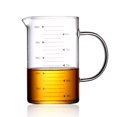 thumbnail image 1 of 33.81oz Measuring Cup Universal Borosilicate Glass Measuring Mug Milk Cup, 1 of 1