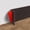Black Walnut Wood Grain, variant on Vinyl Wall Base Baseboard Molding Trim 4" Flexible Self Adhesive Rubber Wall Base Moulding Trim Peel and Stick Design, 4 Inch x 20 Feet, Yellow Wood Grain