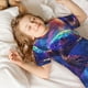 thumbnail image 5 of Fotbe Starry Sky Turtle Pijama Estampada de 2 Piezas para Niños – Ropa de Dormir de Manga Corta Cómoda para Niños y Niñas, Camiseta y Shorts de Algodón-Large, 5 of 6