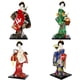 thumbnail image 3 of Figura humana de 12 pulgadas, figura de geisha, muñeca de kimono de seda, adornos de estilo de boda para restaurante, regalos decorativos de escritorio, 3 of 6