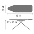 thumbnail image 6 of Brabantia Ironing Board B, 49 x 15 inches, Steam Iron Rest Ice Water, 6 of 8