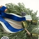 thumbnail image 4 of Decoraciones navideñas de 18 pulgadas con campanas y cintas Coronas artificiales para el hogar Mesas Paredes Ventana Decoración interior y exterior, 4 of 6