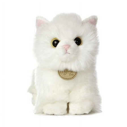 Aurora World Miyoni Angora Kitten Plush, 7.5" Tall
