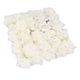 thumbnail image 4 of Pared de flores artificiales,Paneles de pared de flores artificiales Paneles de pared de flores artificiales Pared de flores Rosa de seda Rendimiento sólido, 4 of 8