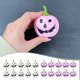 thumbnail image 1 of 10 Calabazas de Halloween | Alivio Del Estrés y Regalos de Fiesta para Niños | Rellenos de Plástico para Bolsas de Regalo de 7 X 5,5 X 5,5 Cm En Blanco y Rosa | Regalos para Fiestas Infantiles, 1 of 7