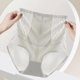 thumbnail image 4 of Neewe Women's High Waist Abdomen And Buttocks Shaping Cotton Underwear Panties Breathable Full Coverage Briefs, 4 of 7