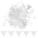thumbnail image 2 of 300pcs Transparent Triangle Anti-Dust Corner for Furniture Cabinet Drawer, 2 of 4