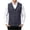 A01 Dark Gray, variant on Mens Sweater Vest V Neck Button Down Sleeveless Cardigan Argyle Diamond Cable Knit Waistcoat with Front Pockets Gentlemen Business Casual Fall Winter Outerwear