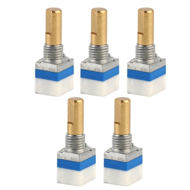 Juego de perillas de interruptor de volumen de repuesto para Baofeng UV-5R UV-5RA - 5PCS