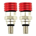 thumbnail image 1 of 6x2x Válvula De Purga De Aire De Horquilla De Motocross M5 0,8 Mm Para CR125 Crf450x Rojo, 1 of 6