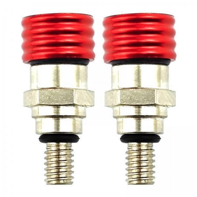 6x2x Válvula De Purga De Aire De Horquilla De Motocross M5 0,8 Mm Para CR125 Crf450x Rojo