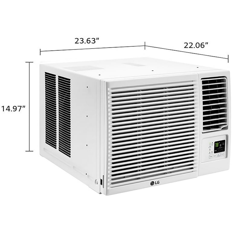 12000 BTU Window Air Conditioner/Heater - White - Walmart.com