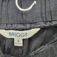 thumbnail image 3 of Briggs Ladies' Linen Blend Pull-On Short Size: L, Color: Green, 3 of 5