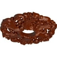 thumbnail image 3 of Ekena Millwork 19 5/8"OD x 4 3/4"ID x 1 3/4"P Orrington Ceiling Medallion (Fits Canopies up to 4 3/4"), Hand-Painted Firebrick, 3 of 6