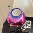 thumbnail image 5 of Bolso de mano de noche dorado para mujer, bolso de mano de acrílico con asa redonda para cenas, bodas, bolso de hombro de lujo 2024, 5 of 5