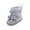 Gray, variant on Baby Boys Girls Solid Colored Plush Cotton Shoes Soft Sole Snow Boots
