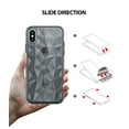 thumbnail image 6 of Ringke Air Prism Case Compatible with iPhone XS, 3D Geometric Design Slim TPU Cover - Smoke Black, 6 of 7