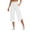 White women wide leg capri pants a1, variant on Cagogo Womens Wide Leg High Waisted Capri Pants Summer Casual Loose Cropped Palazzo Trousers with Pockets Flowy Beach Work Lounge Clothes, Army Green 2XL