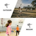 thumbnail image 3 of OULII 2 Rackets Lightweight Badminton Racket Iron Alloy for Beginners Sports Tool, 3 of 8