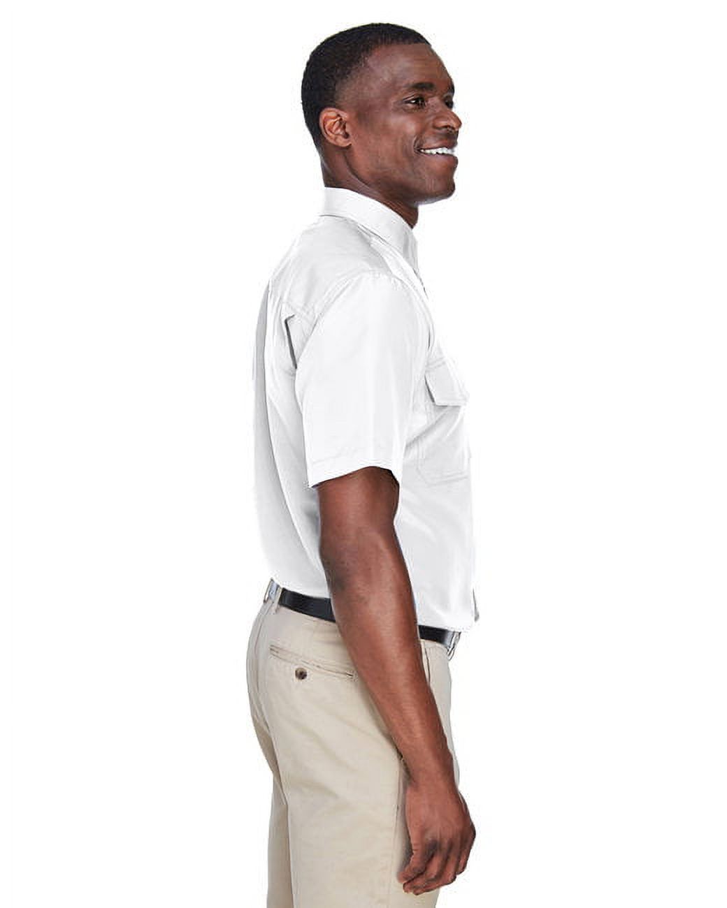 Harriton M580 Men's Key West Short-Sleeve Performance Staff Shirt - image 3 of 3