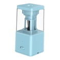 thumbnail image 4 of Sacapuntas eléctrico, sacapuntas automático con contenedor, rápido, portátil para lápices de 7-8mm, profesores de escuela Azul, 4 of 8
