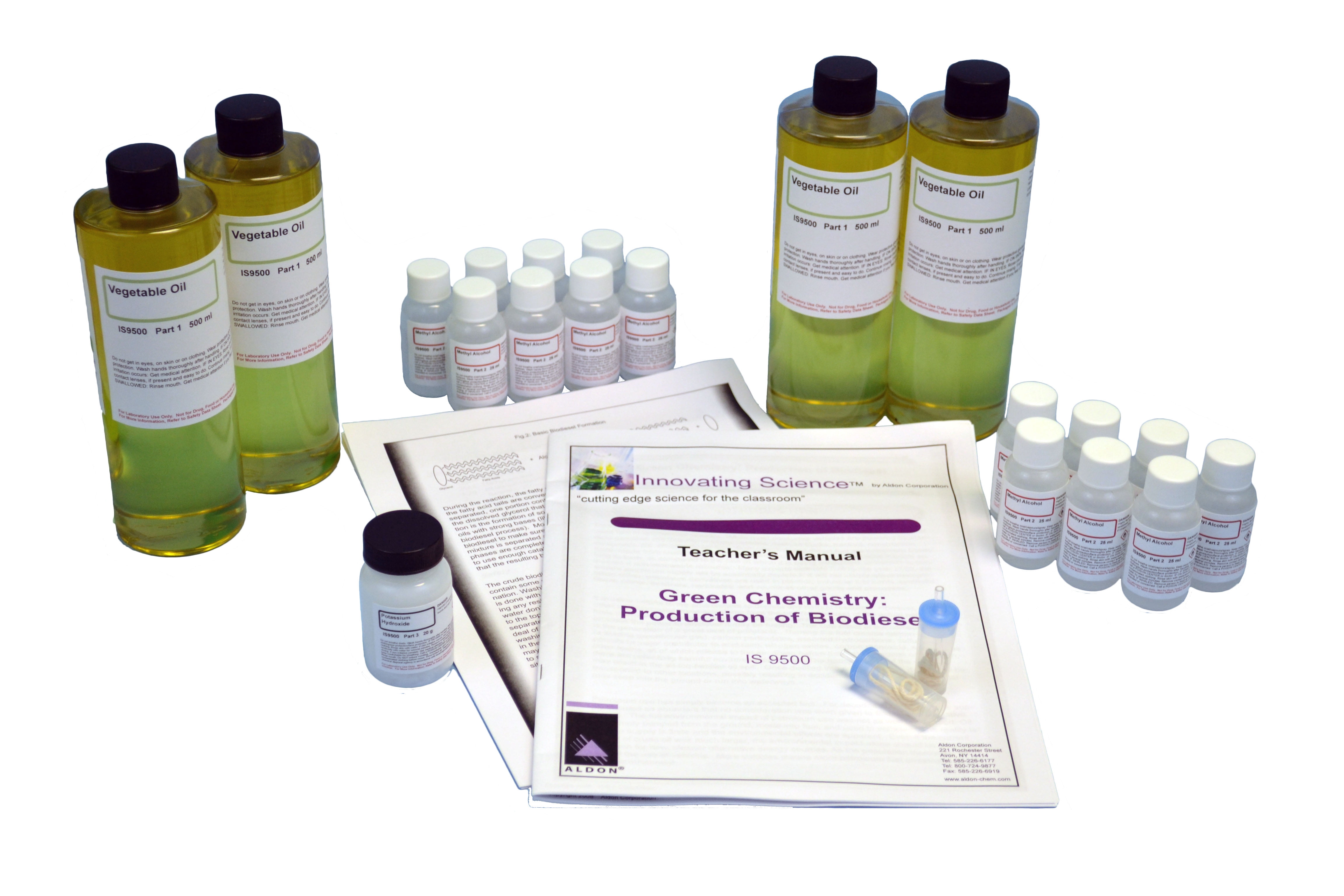 Green Chemistry "The Production of Biodiesel" Kit