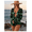 Black and Green, variant on Women's Teal Hibiscus Print Ruched Bikini Top & High Waisted Bottoms 3-Piece Swim Set with Long Sleeve Cover-Up Kimono for Beach, Pool, Vacation S-XL
