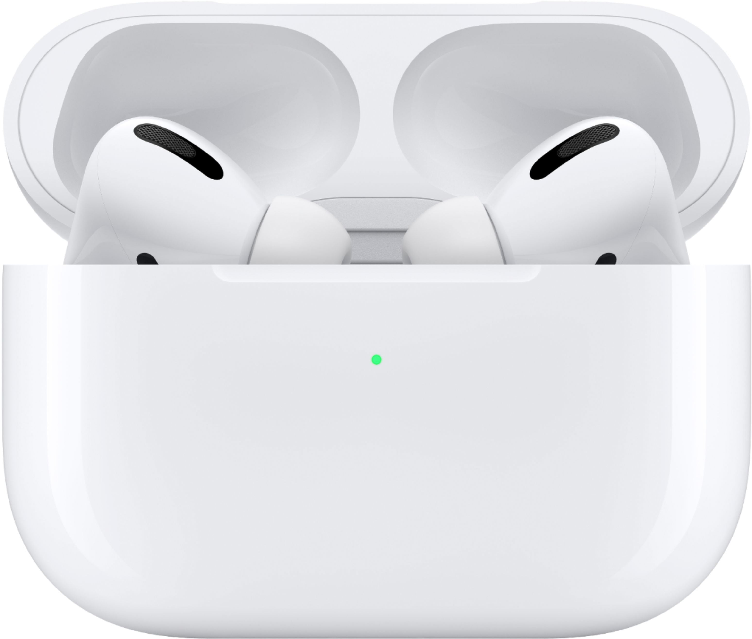 オーディオ機器 ヘッドフォン Apple AirPods Pro with Wireless Charging Case (1st Gen) (MWP22AM/A) Bundle  with Cable Ties + USB-C Charger + Cleaning Kit