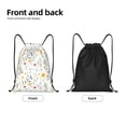 thumbnail image 5 of Defioc Watercolor Floral A for Drawstring Backpack Sports Gym Bag for Women Men Children Adult Sackpack Yoga Bag for Wet Swimming,Gym,and Workout Gear -Small, 5 of 9