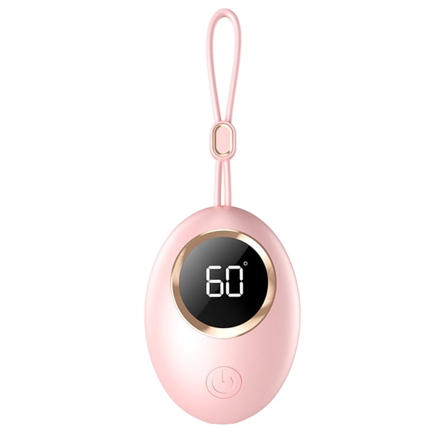 Qocolhg Offres du Jour! Chauffe-Mains Intelligent avec Affichage Numérique, Trois Réglages de Température, Rechargeable, Portable, Christmas Birthday Cadeaux d'Hiver pour Femmes et Hommes, Liquidation!