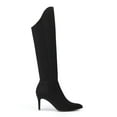 thumbnail image 4 of "Dream Pairs Women's Knee High Boots, Sexy Pointed Toe Zipper High Heel Boots For Women SDKB2213W BLACK/SUEDE Size 6", 4 of 4