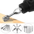 thumbnail image 2 of Lefu 6PCS HSS Multi Outil Rotatif Fraise de Routage Routeur Fraise pour la Sculpture sur Bois, 2 of 9
