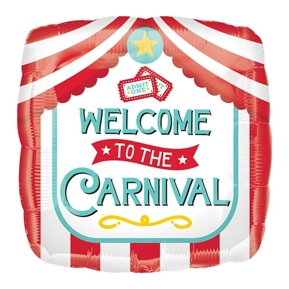 LOONBALLOON Circus Balloons, 17″ CARNIVAL