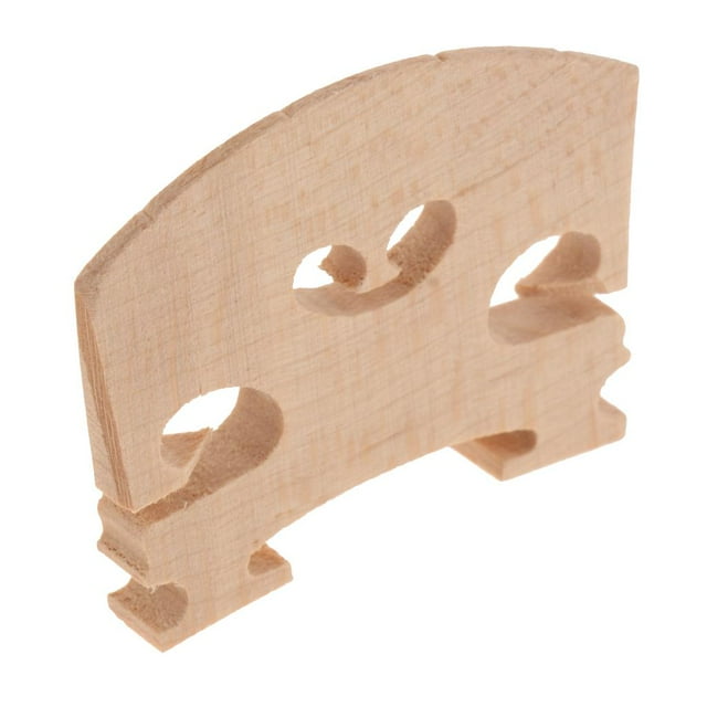 Reemplazo de Puentes de Arce para Violín - 4 / 4,3 / 4,1 / 4,1 / 2,1 / 8 - D, tal se describe 1-4 CUTICAT Piezas del puente de cuerda de violín