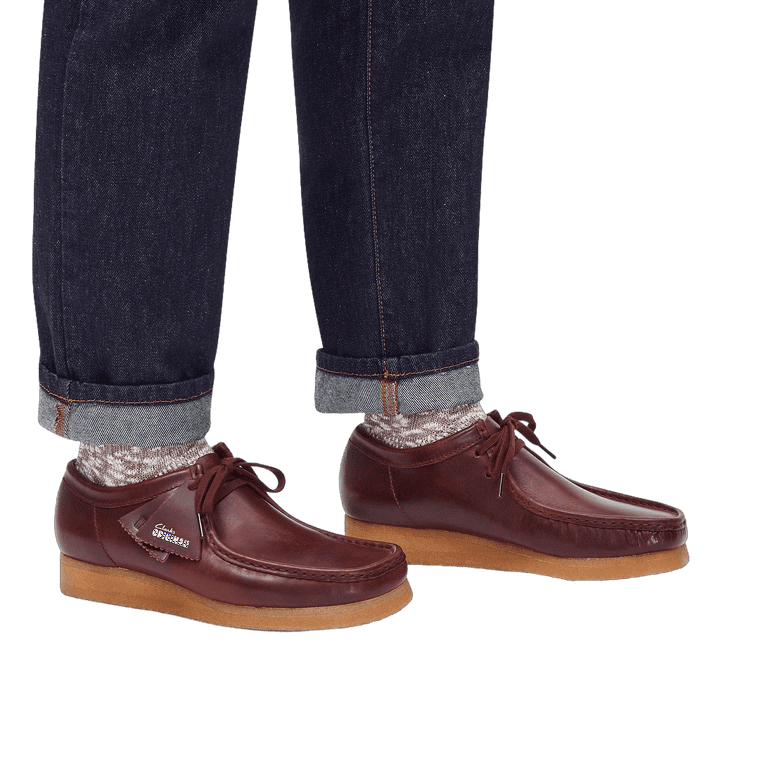 靴 CLARKS ORIGINALS Wallabee Clarks Originals Wallabee Mesh - Off White - 26175849