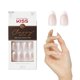 thumbnail image 1 of Presiona las uñas KISS con elegante forma de almendra blanca clara, 1 of 6