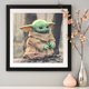 thumbnail image 1 of Cuadros Decorativos 5D taladro cuadrado completo diamante pintura Kit dibujos animados Yoda pared arte decoración para habitación Ndcxsfigh Nuevos Originales, 1 of 9