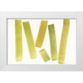 thumbnail image 1 of Lee, Judson 24x17 White Modern Wood Framed Museum Art Print Titled - Emerald Stripes II, 1 of 4
