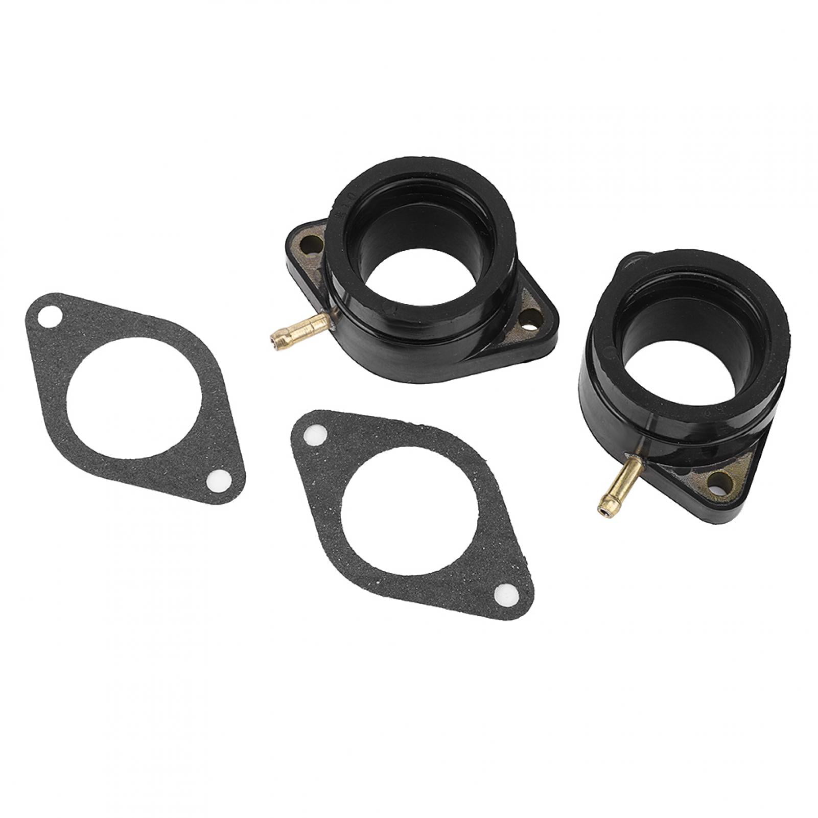 1 Pair Carb Holders Intake Manifold Boots Gaskets Standard Fit for Yamaha XS400 1977-1981 Intake Manifold Boots Gaskets 